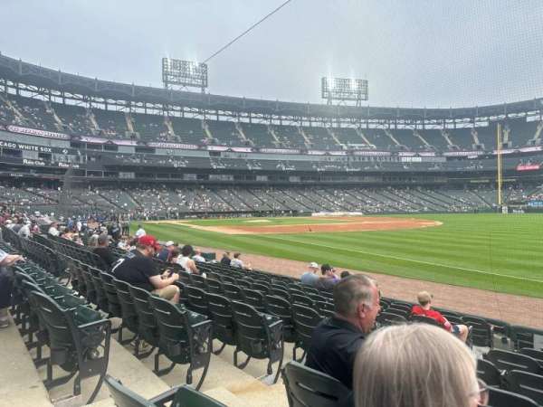 Rate Field, section: 115, row: 9, seat: 7