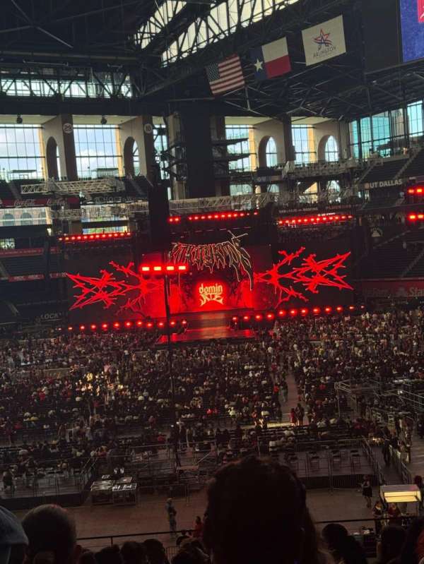 Globe Life Field, section: 114, row: 12, seat: 18