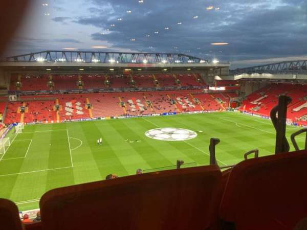 Anfield, section: M4, row: 48, seat: 116