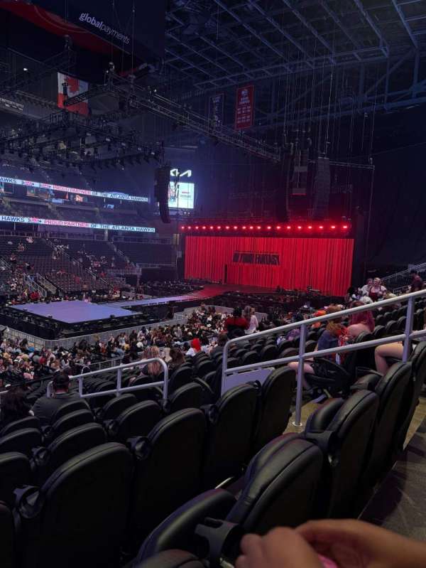 State Farm Arena, section: 110, row: V, seat: 6