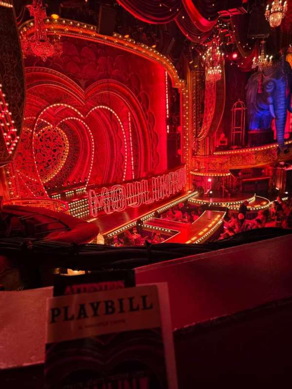 Al Hirschfeld Theatre, section: Mezzanine L, row: A, seat: 21