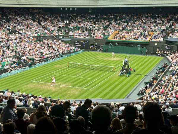 Wimbledon, Centre Court, section: 509, row: V, seat: 170