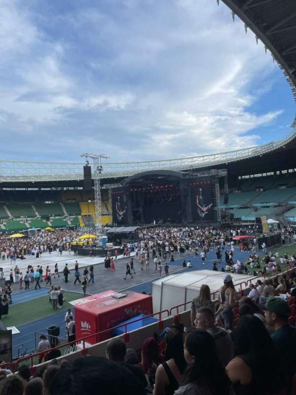 Ernst Happel Stadion, section: B, row: 10, seat: 45