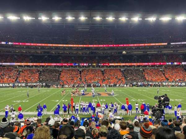 Paycor Stadium, section: 140, row: 16, seat: 19