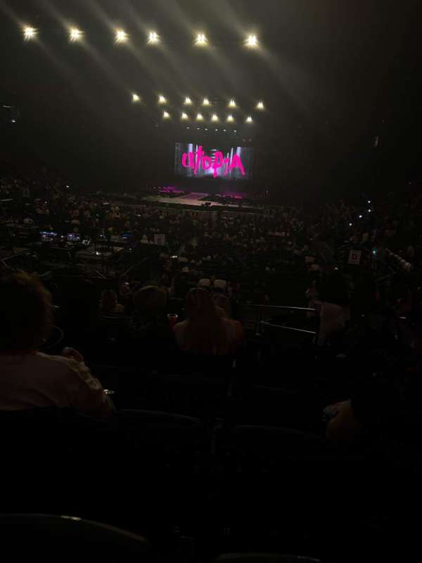 Oakland Arena, section: 107, row: 10, seat: 2-5