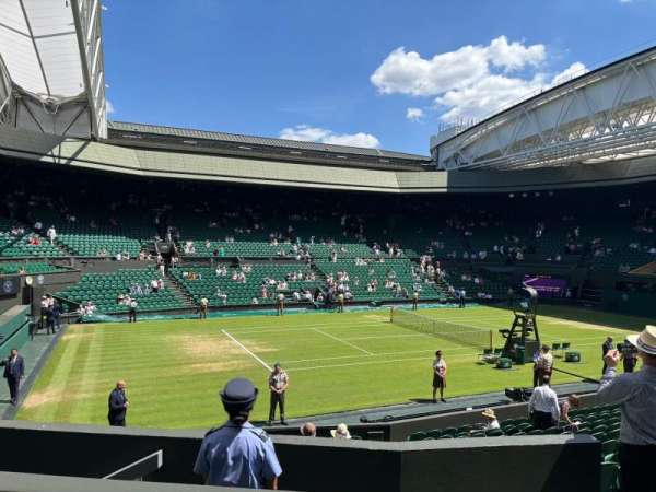 Wimbledon, Centre Court, section: 204, row: C, seat: 116