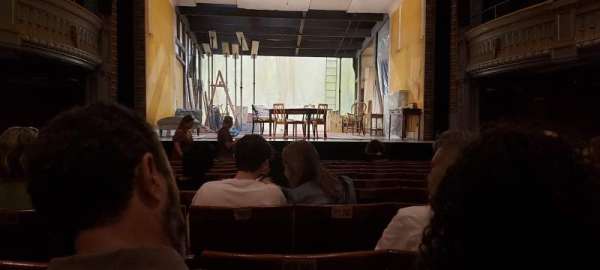Harold Pinter Theatre, section: Stalls, row: L, seat: 12