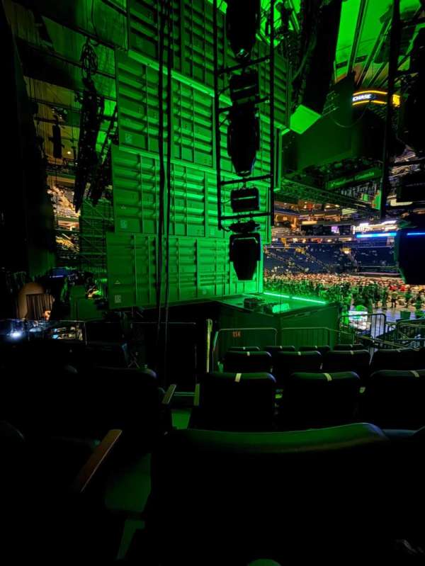 Madison Square Garden, section: 114, row: 8, seat: 10