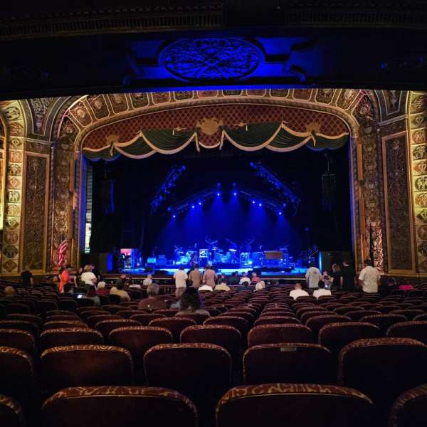 Embassy Theatre, Fort Wayne, section: B, row: U, seat: 7