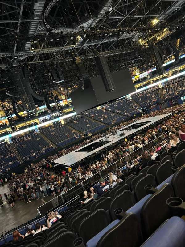 The O2, London, section: 101, row: W, seat: 19
