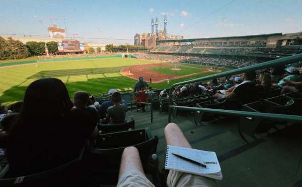 Victory Field, section: 202, row: L, seat: 1