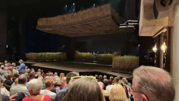 Barbican Theatre, section: Stalls, row: J, seat: 1