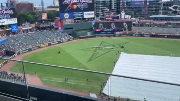 Truist Park, section: 433, row: 2, seat: 13