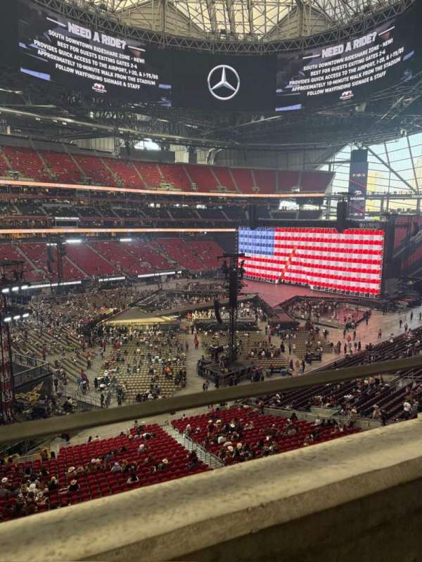 Mercedes-Benz Stadium, section: 216, row: 1, seat: 24