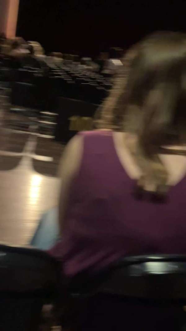 MGM Music Hall at Fenway, section: 107, row: B, seat: 18