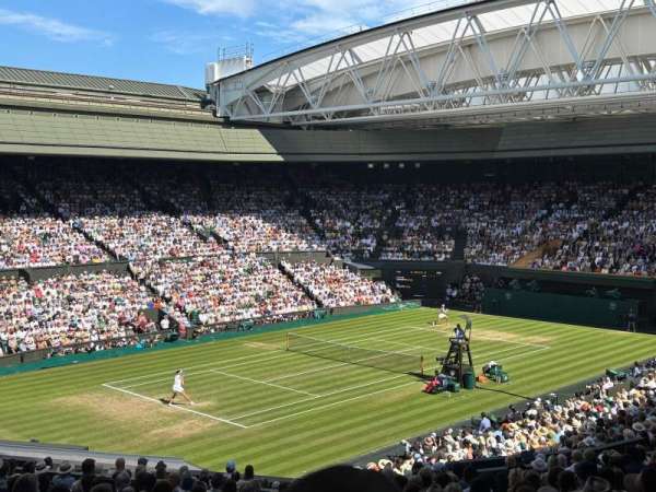 Wimbledon, Centre Court, section: 307, row: Q, seat: 174
