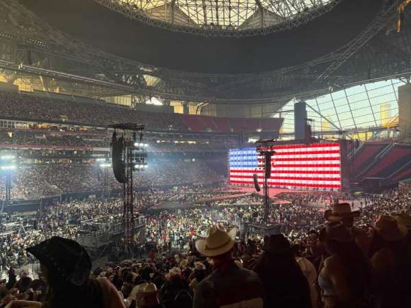 Mercedes-Benz Stadium, section: 115, row: 38, seat: 12