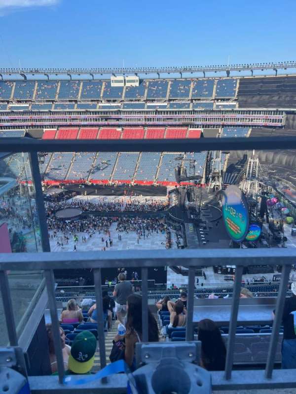 Gillette Stadium, section: 329, row: 8, seat: 23