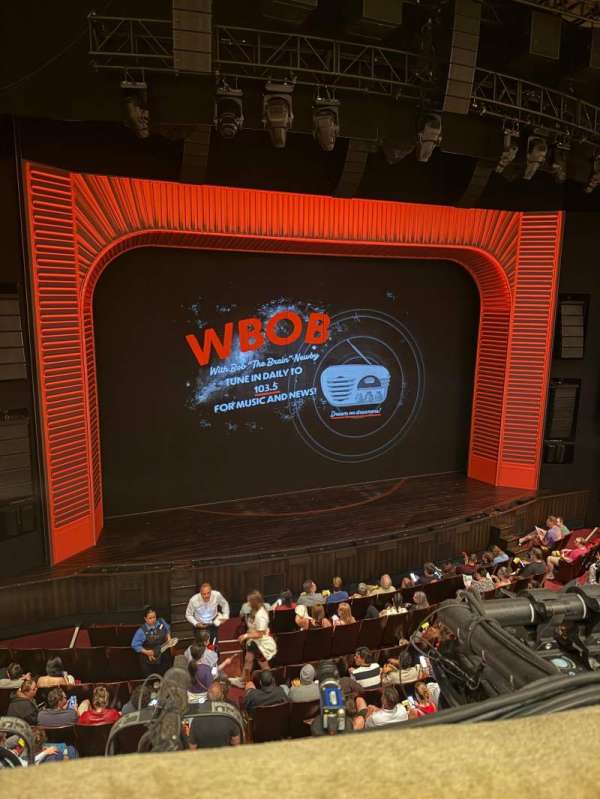 Marquis Theatre, section: Mezzanine L, row: A, seat: 1