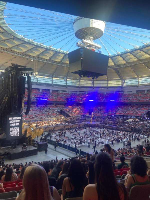 BC Place, section: 219, row: PP, seat: 110