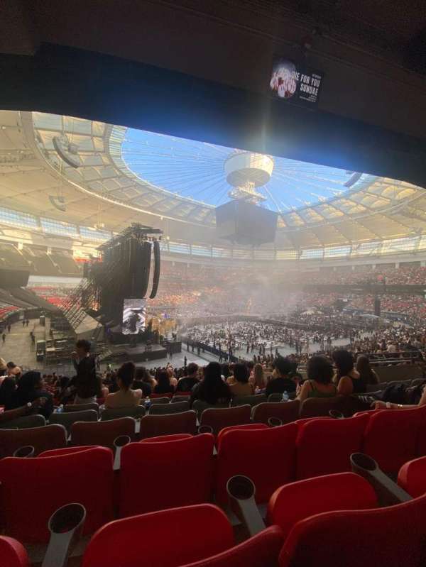 BC Place, section: 219, row: PP, seat: 110