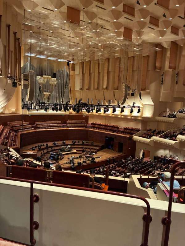 Davies Symphony Hall, section: 1st Tier D, row: B, seat: 1