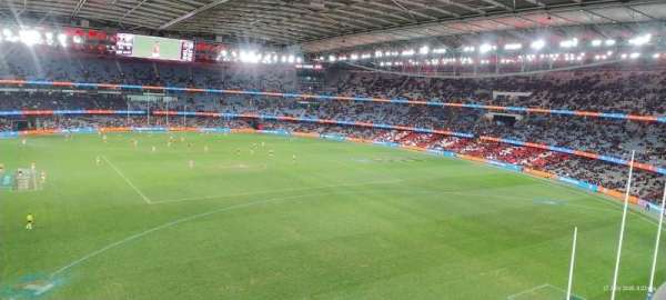 Marvel Stadium, section: L3-4, row: D, seat: 81