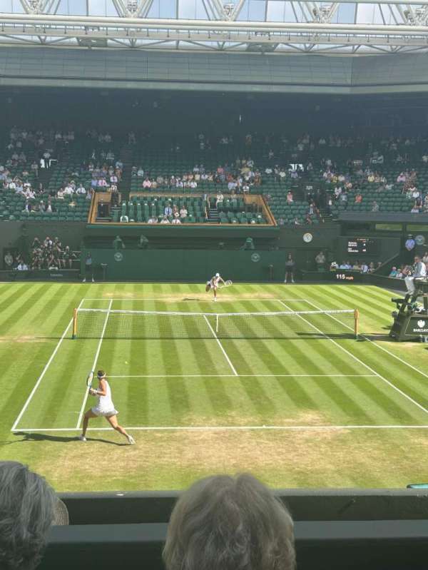 Wimbledon, Centre Court, section: 207, row: C, seat: 178
