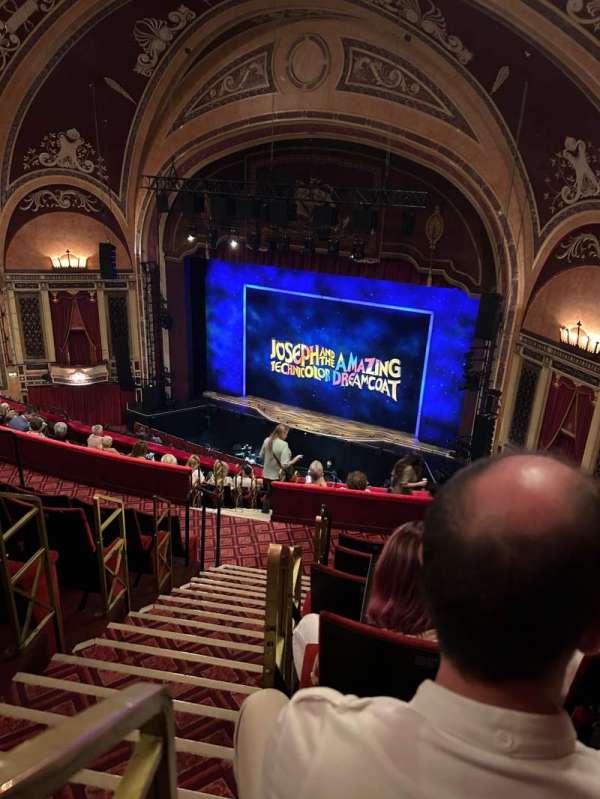 Liverpool Empire, section: Circle, row: M, seat: 22