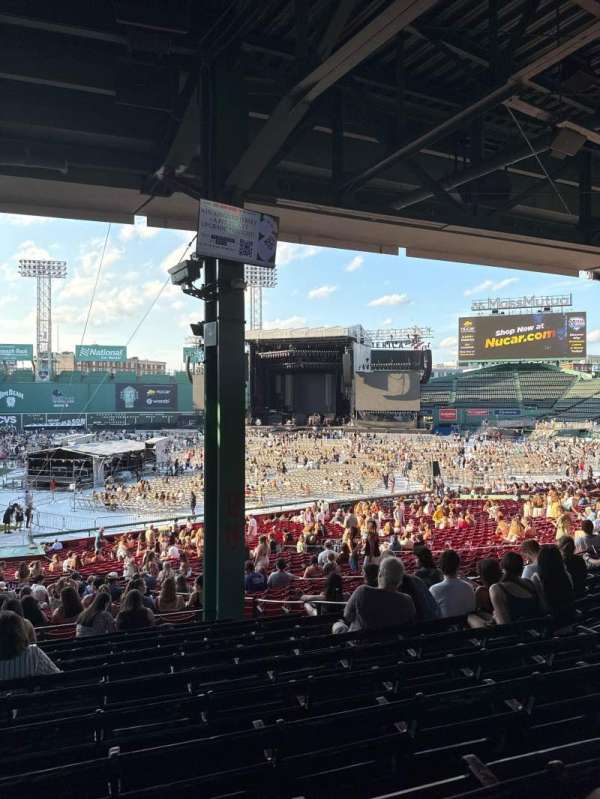 Fenway Park, section: Grandstand 14, row: 11, seat: 9