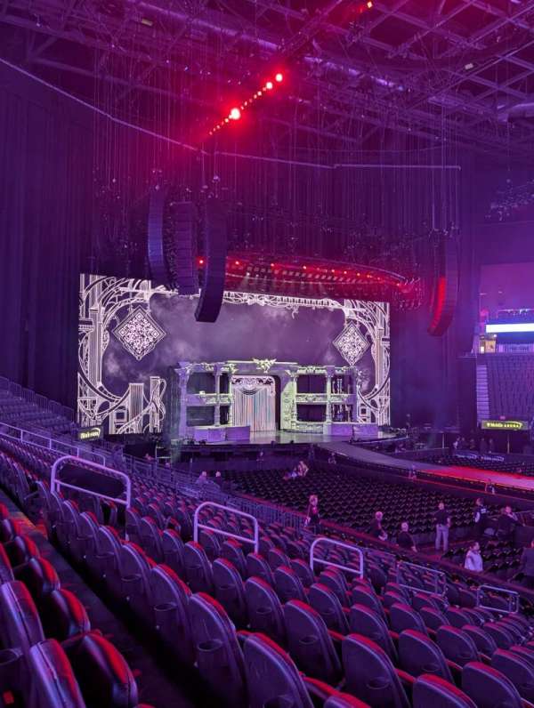 T-Mobile Arena, section: 6, row: L, seat: 13