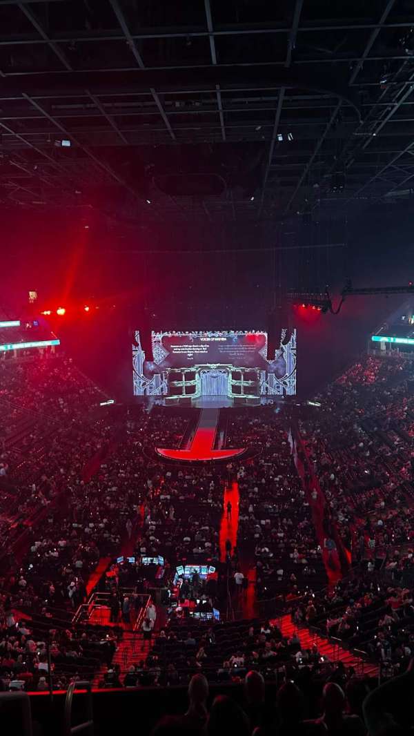 T-Mobile Arena, section: 215, row: G, seat: 1
