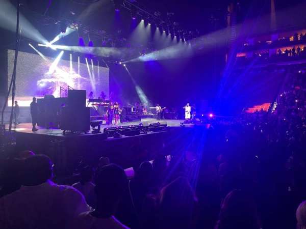 Toyota Center, section: 121, row: 3, seat: 8