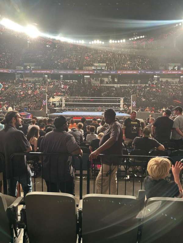 Legacy Arena, section: 130, row: CC, seat: 7