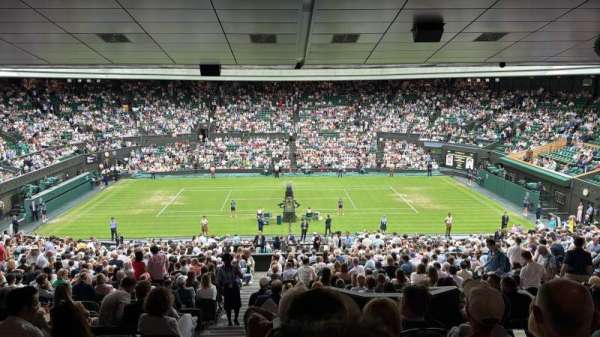 Wimbledon, Centre Court, section: 503, row: W, seat: 70