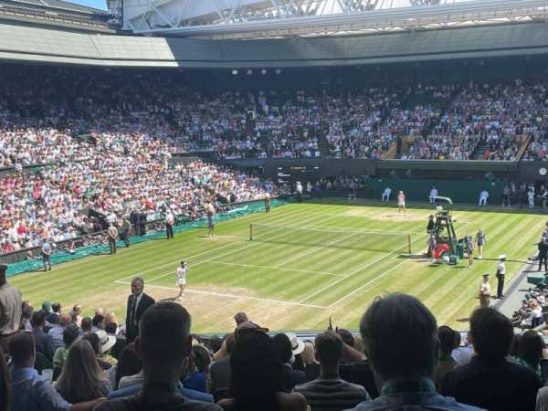 Wimbledon, Centre Court, section: 309, row: M, seat: 206