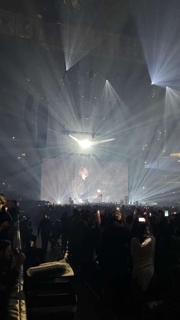 United Center, section: 110, row: 1, seat: 9