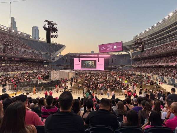 Soldier Field, section: 121, row: 15, seat: 9
