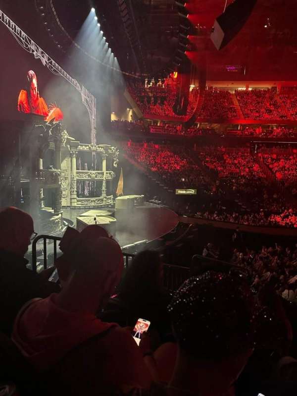 T-Mobile Arena, section: 3, row: K, seat: 4