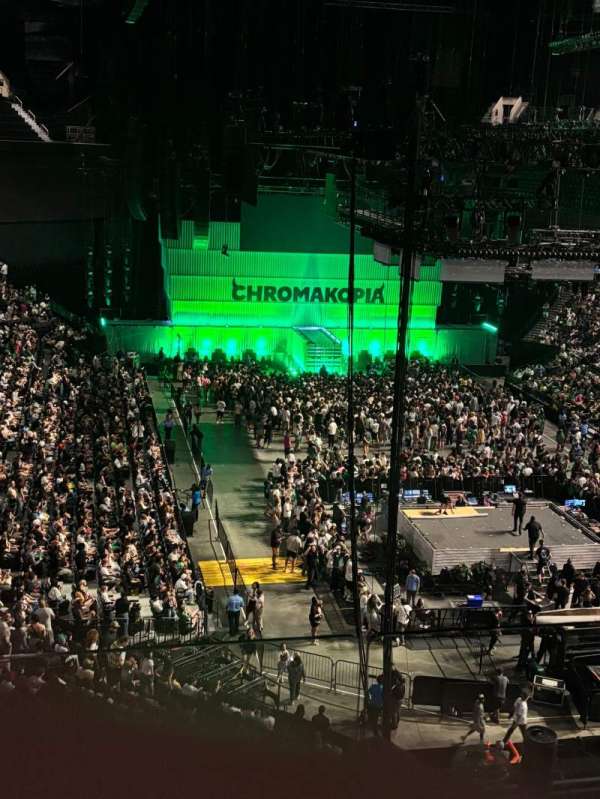 Barclays Center, section: 218, row: 2, seat: 6
