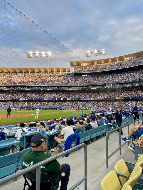 Dodger Stadium, section: 33FD, row: B, seat: 6
