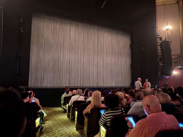 St. James Theatre, section: Orchestra L, row: K, seat: 1