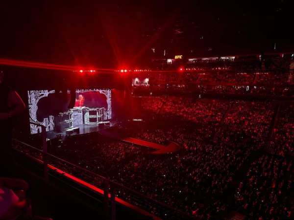 T-Mobile Arena, section: 207, row: B, seat: 6