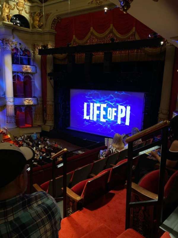 Academy of Music, section: Balcony C, row: B, seat: 34