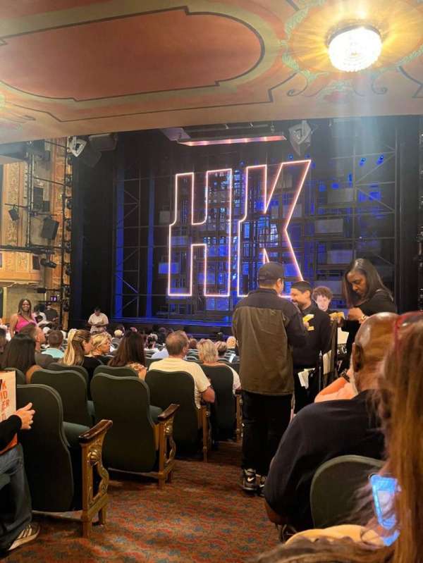 Shubert Theatre, section: Orchestra R, row: P, seat: 2