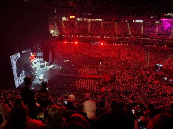 T-Mobile Arena, section: 204, row: R, seat: 3