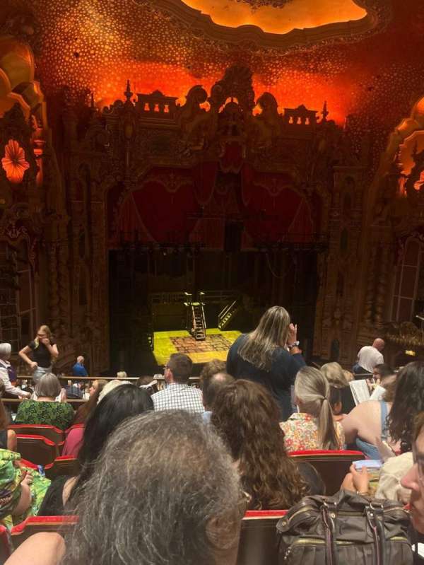 Ohio Theatre, Columbus, section: Mezzanine D, row: G, seat: 11