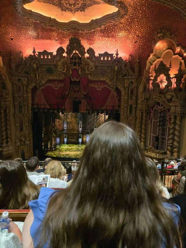 Ohio Theatre, Columbus, section: Mezzanine C, row: F, seat: 112