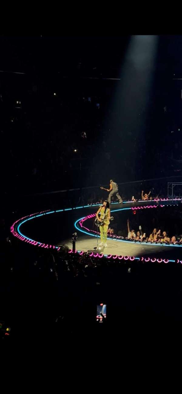 Chase Center, section: 108, row: 10, seat: 5