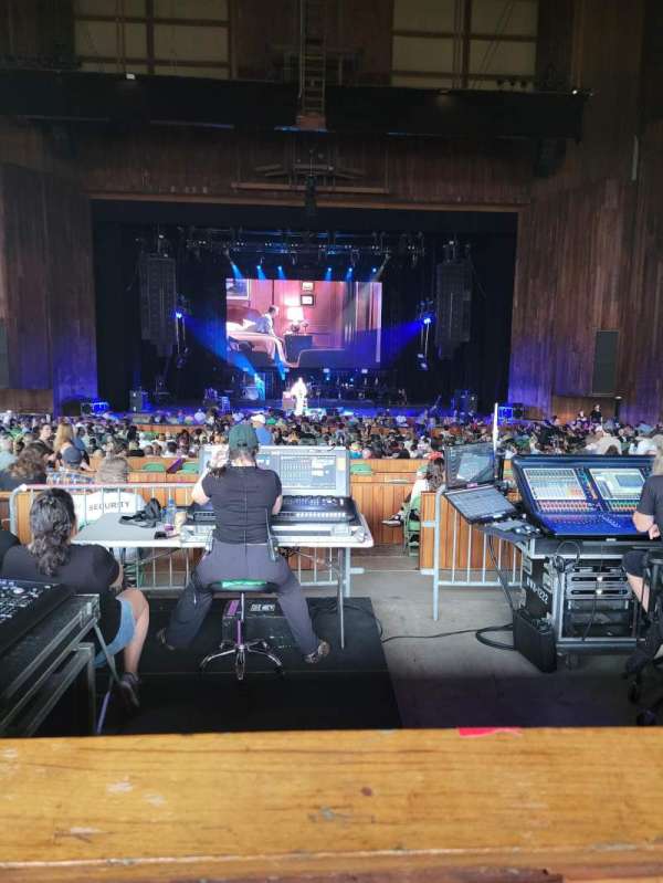 TD Pavilion at the Mann, section: Main 300, row: GG, seat: 309